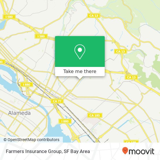 Farmers Insurance Group map