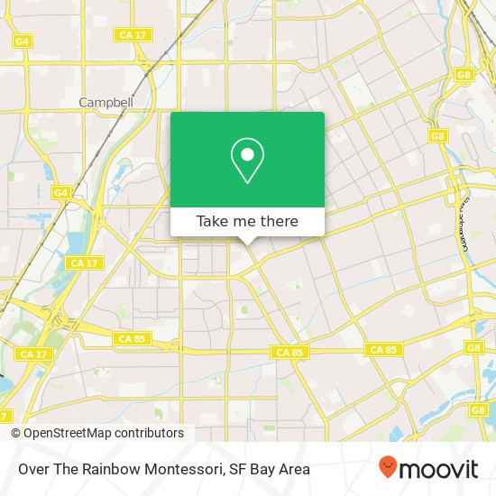 Over The Rainbow Montessori map