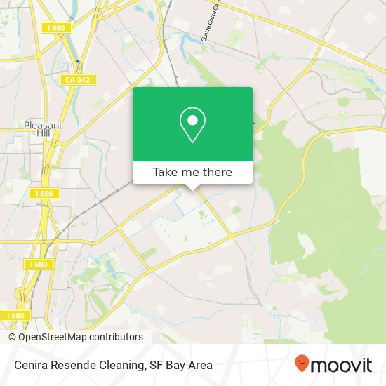 Cenira Resende Cleaning map