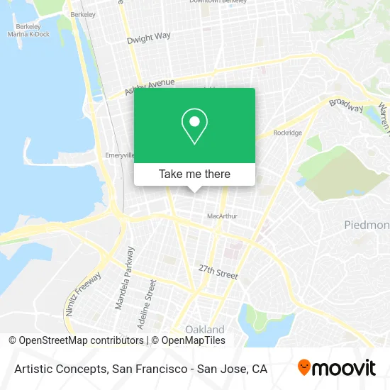 Artistic Concepts map