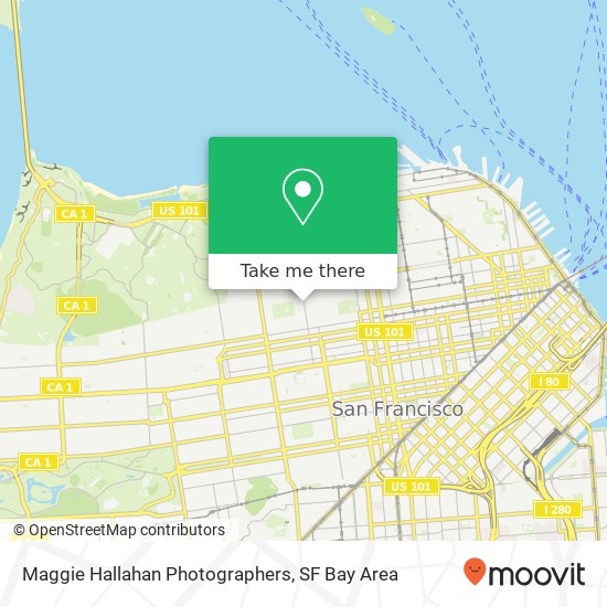 Maggie Hallahan Photographers map