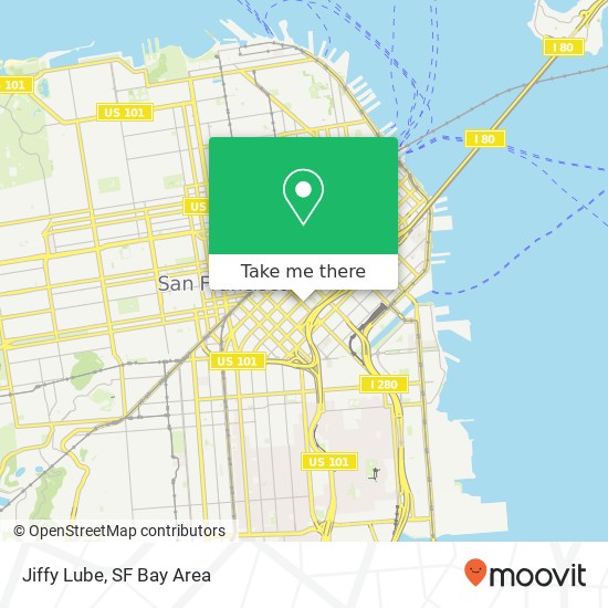Mapa de Jiffy Lube