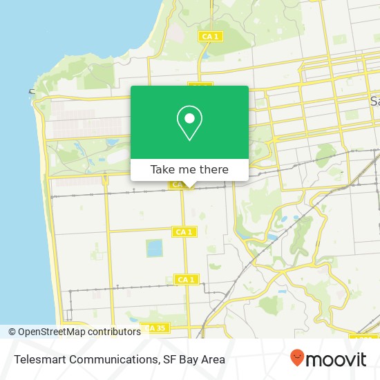 Mapa de Telesmart Communications