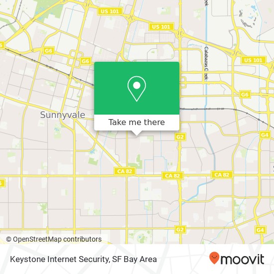 Keystone Internet Security map