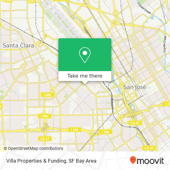 Villa Properties & Funding map