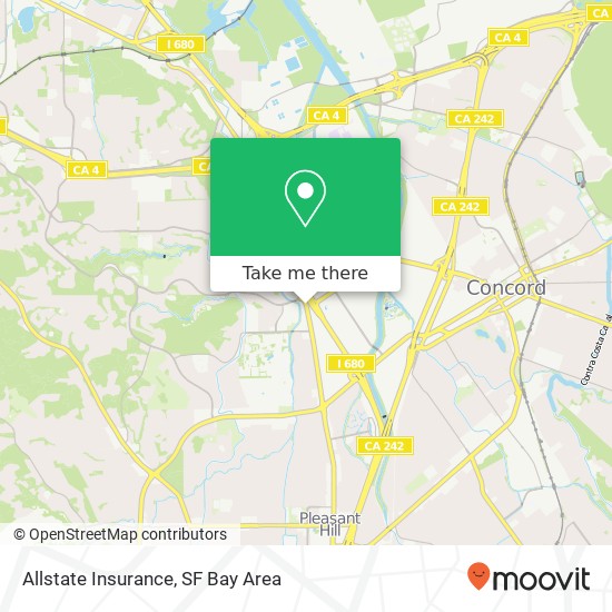 Allstate Insurance map