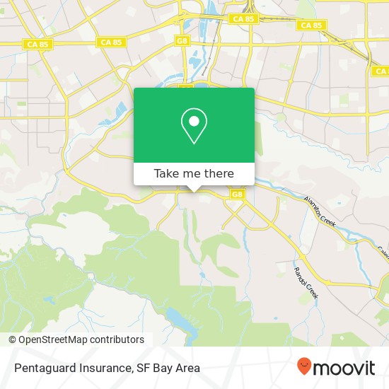 Pentaguard Insurance map