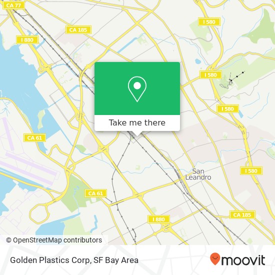 Golden Plastics Corp map