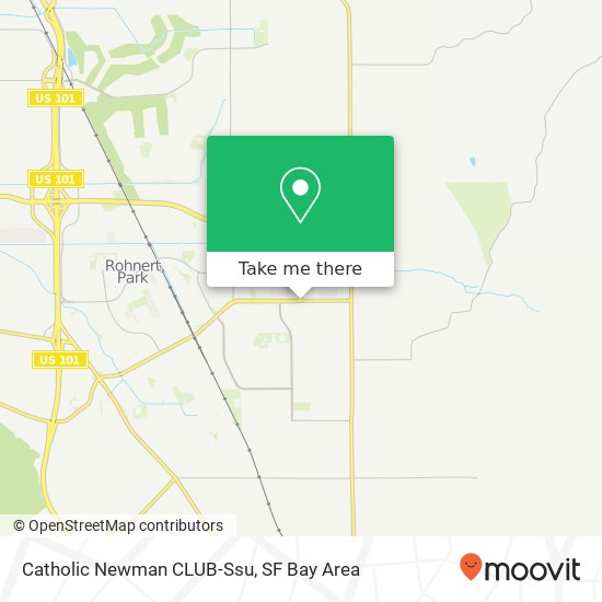 Catholic Newman CLUB-Ssu map