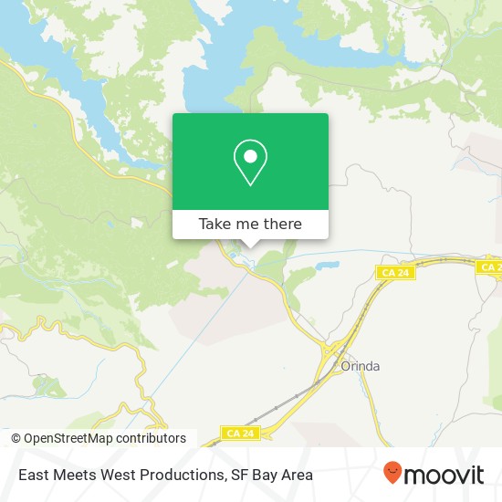 Mapa de East Meets West Productions