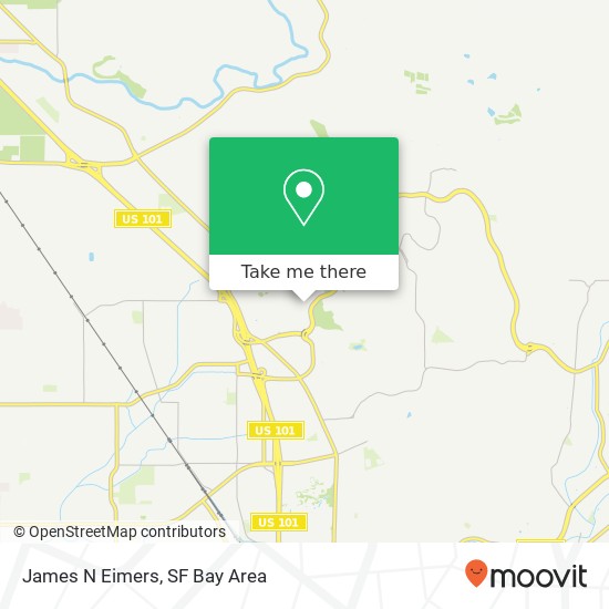 James N Eimers map