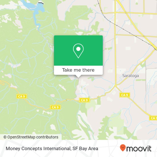 Mapa de Money Concepts International