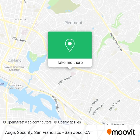 Mapa de Aegis Security