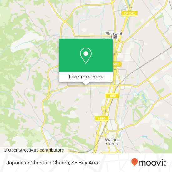 Japanese Christian Church map