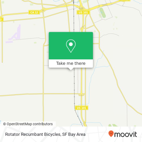 Rotator Recumbant Bicycles map