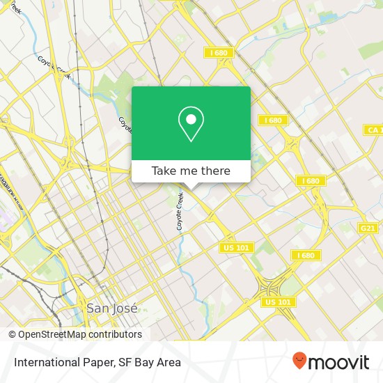 International Paper map