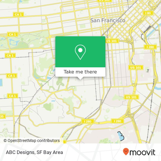 ABC Designs map