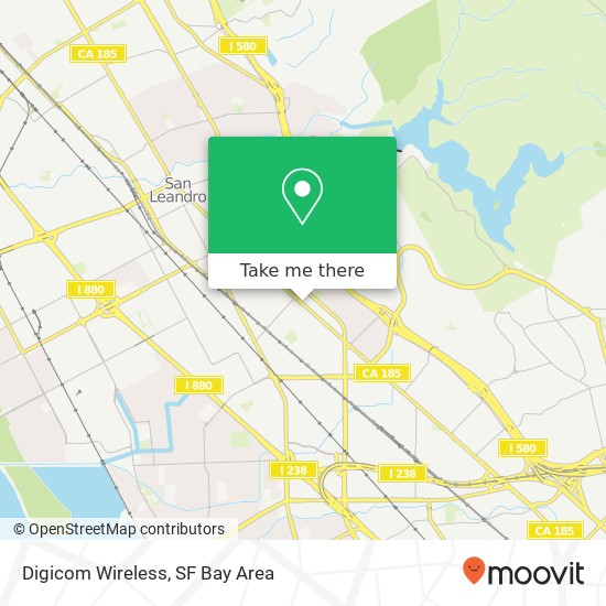 Digicom Wireless map