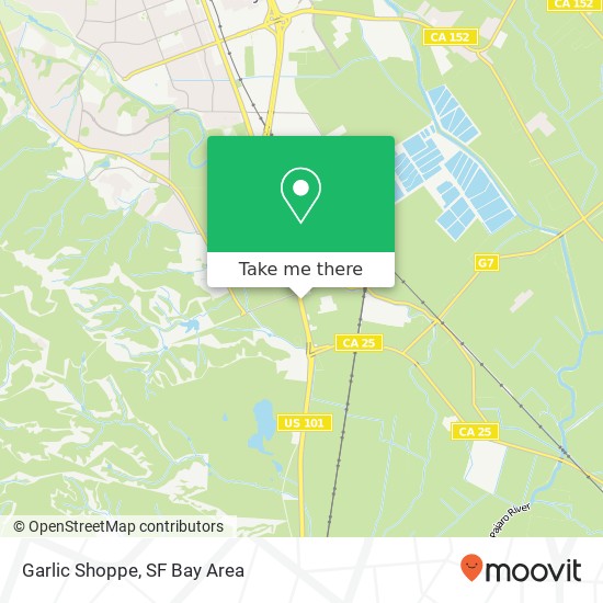 Garlic Shoppe map