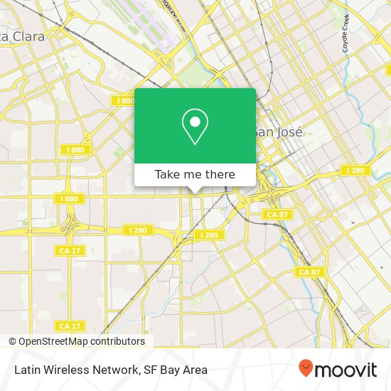 Latin Wireless Network map