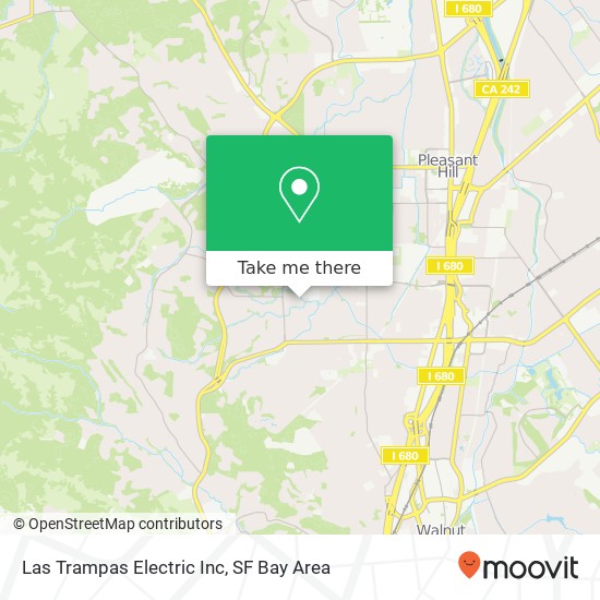 Las Trampas Electric Inc map