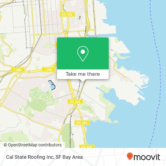 Cal State Roofing Inc map