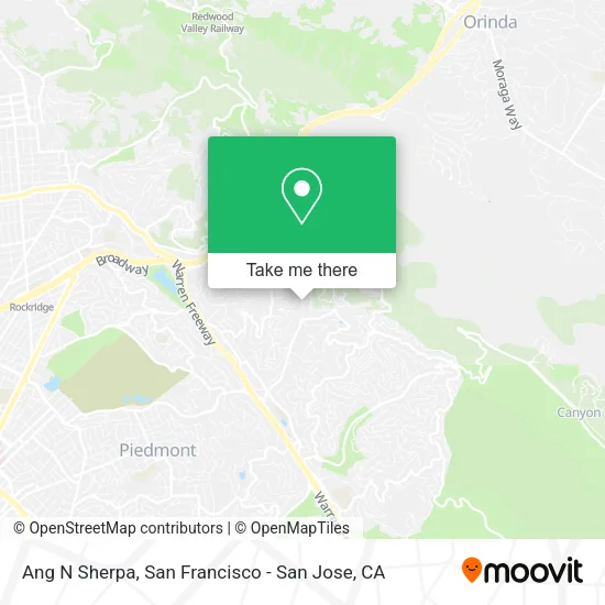 Mapa de Ang N Sherpa
