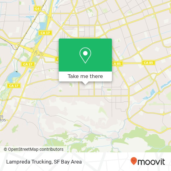 Lampreda Trucking map