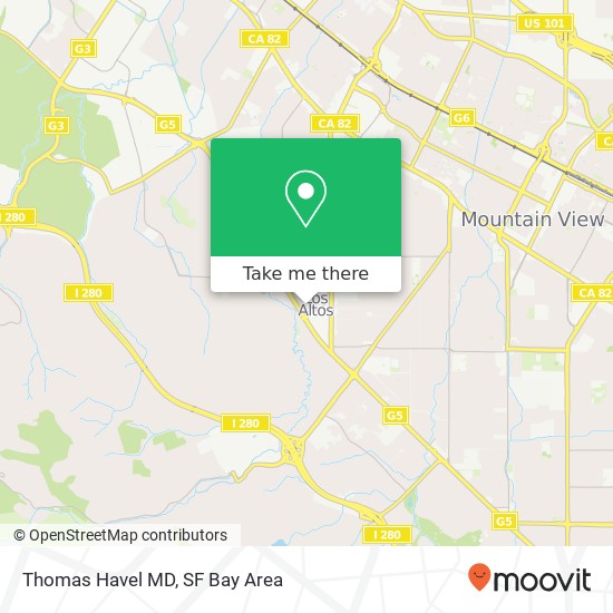 Thomas Havel MD map