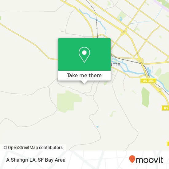 A Shangri LA map