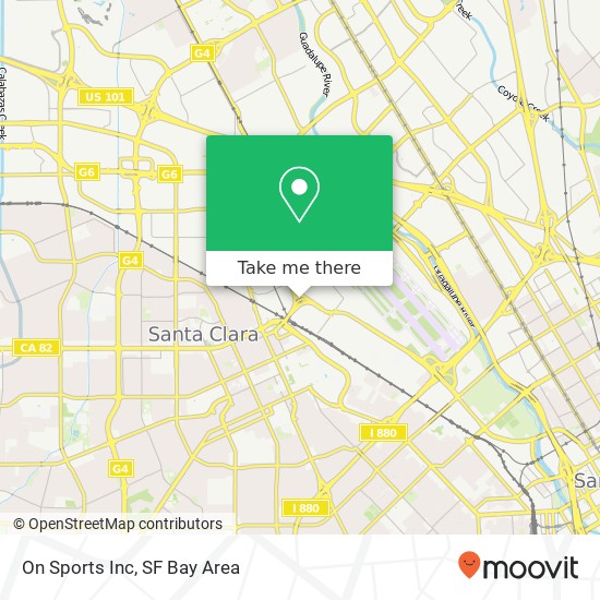 On Sports Inc map