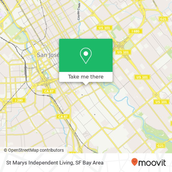 Mapa de St Marys Independent Living