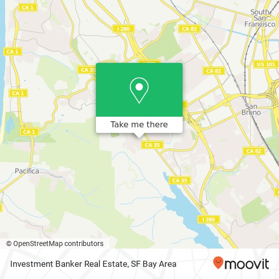 Investment Banker Real Estate map