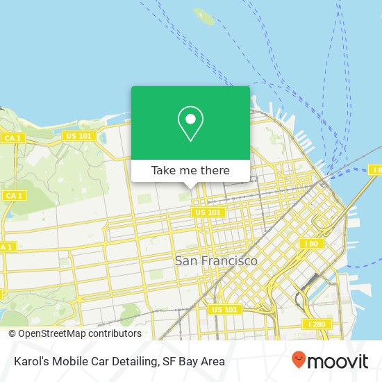 Karol's Mobile Car Detailing map