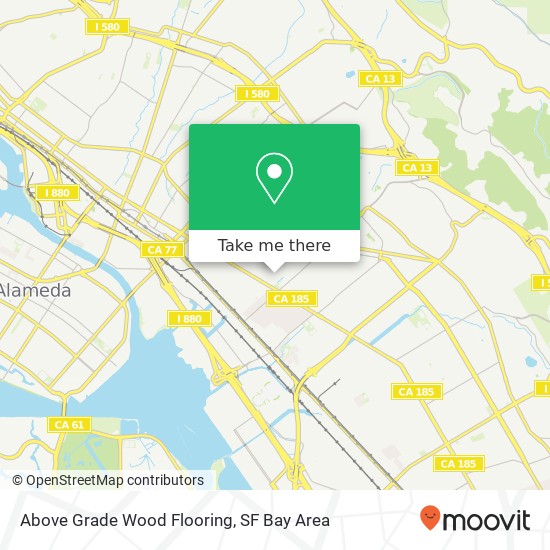 Mapa de Above Grade Wood Flooring