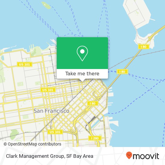 Clark Management Group map