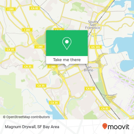 Mapa de Magnum Drywall