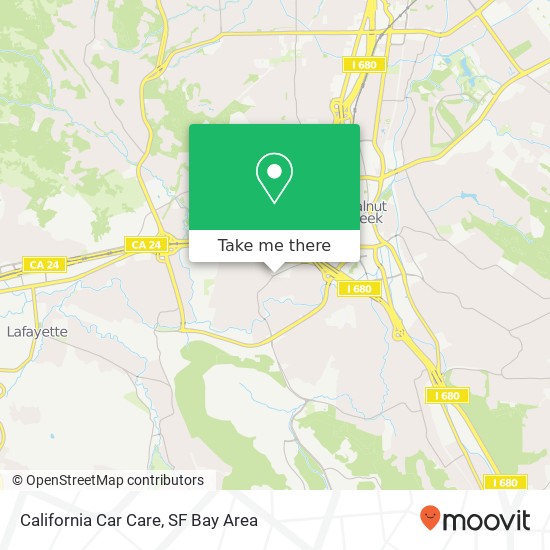 California Car Care map