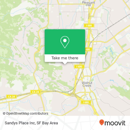 Sandys Place Inc map