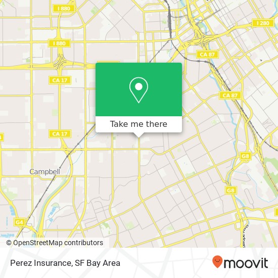 Perez Insurance map