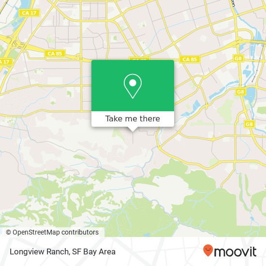 Mapa de Longview Ranch