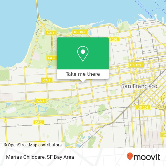 Maria's Childcare map