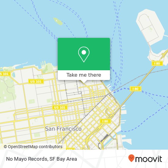 No Mayo Records map