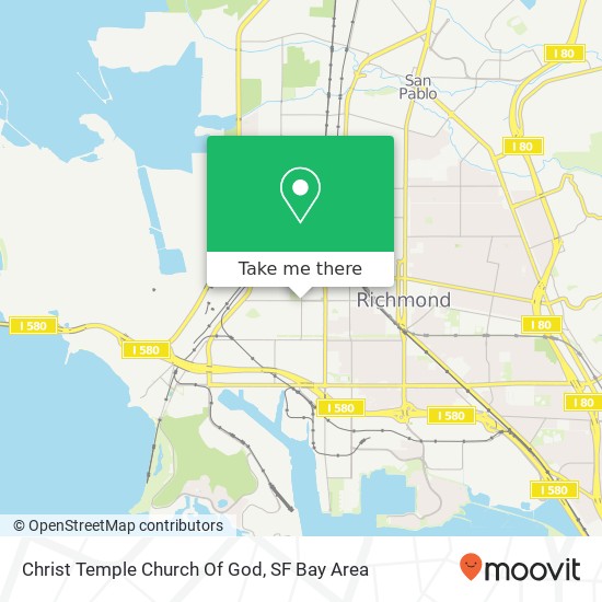 Mapa de Christ Temple Church Of God
