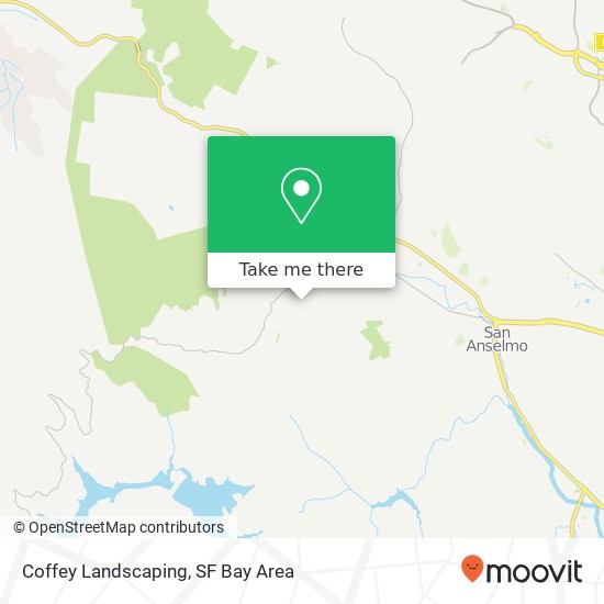 Coffey Landscaping map