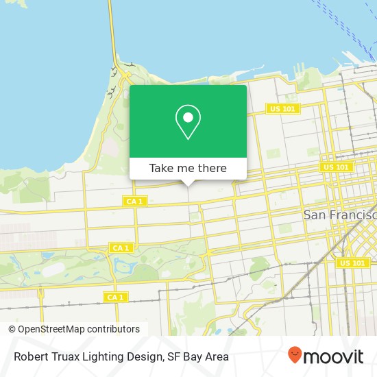 Mapa de Robert Truax Lighting Design