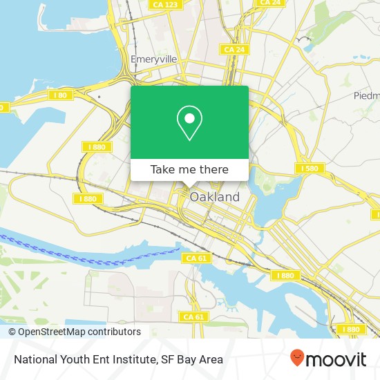 National Youth Ent Institute map