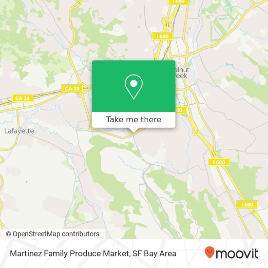 Martinez Family Produce Market map