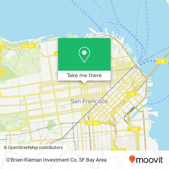 O'Brien-Kiernan Investment Co map