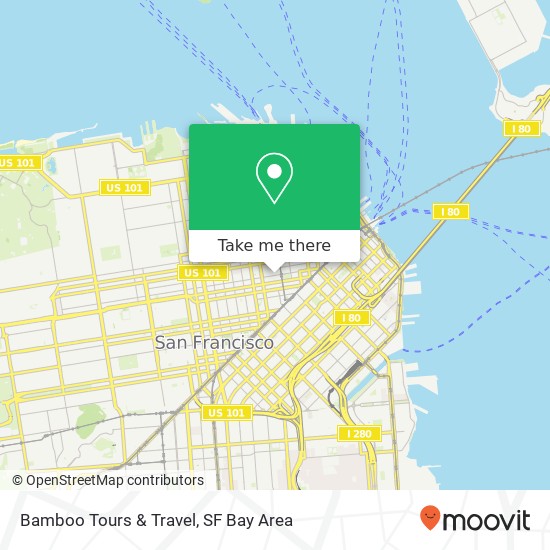 Bamboo Tours & Travel map